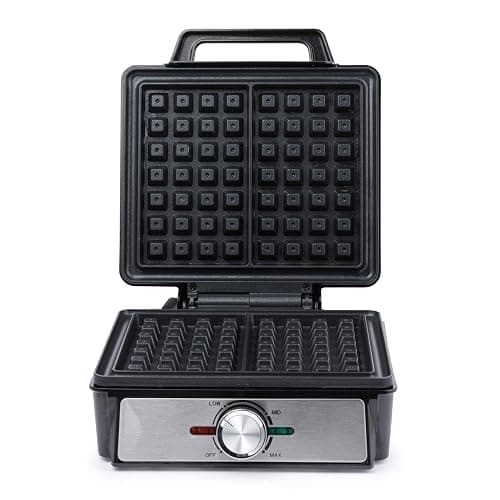 Salter Waffle Maker Machine – Non-Stick Dual Waffle Iron Plates, Deep Fill Belgian & American Waffle Machine, Adjustable Temperature Control, Cool Touch Handle, Savoury Snacks & Desserts, 1600W thumbnail 10