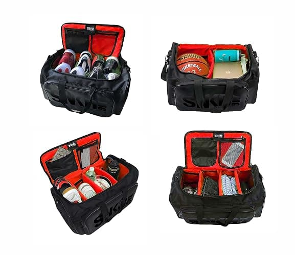 Sneaker Duffel Travel Bag for Men Shoe Bags for Travel Sneaker Bag Basketball Outdoor Sports Gym Bag Travel shoe bag With 3 Adjustable Compartment Dividers Travel Shoe Bags thumbnail 4