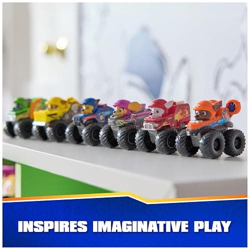 Paw Patrol: Rescue Wheels, 6-Piece Pup Squad Racers, Toy Cars Gift Set, Kids Toys for Boys & Girls Ages 3 and Up thumbnail 6