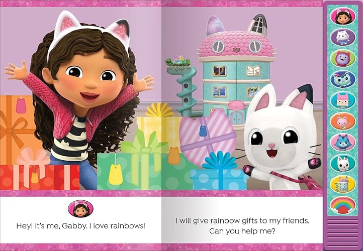 DreamWorks - Gabby’s Dollhouse I'm Ready to Read - Read Along Sound Book - PI Kids thumbnail 5