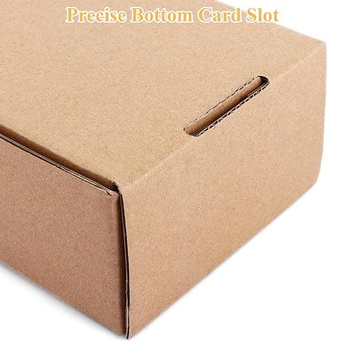 AHAQU 30PCS Cardboard Postal Boxes, 15x10x6cm/6x4x2.3 Inch Small Shipping Boxes, Corrugated Parcel Boxes for Small Business, Gift Packaging, Mailing, Posting- Brown thumbnail 4