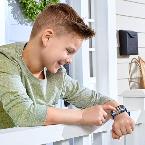VTech KidiZoom Smartwatch DX4, Blue thumbnail 7