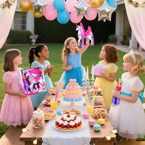 Baljinder Magic Unicorn & Princess Doll, Light-Up Unicorn Toys for Girls 3-6, Christmas Birthday Gifts for Kids Girls Aged 3 4 5 6 7 8 thumbnail 9