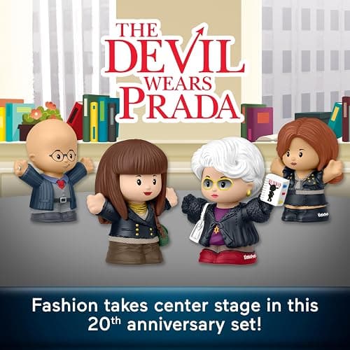 Little People Collector The Devil Wears Prada Special Edition Set for Movie Fans, 4 Figures in a Display Package (Amazon Exclusive) thumbnail 4