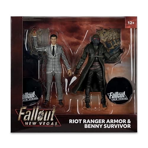 McFarlane Toys- Fallout New Vegas Riot Ranger Armor and Benny 2 Pack thumbnail 9