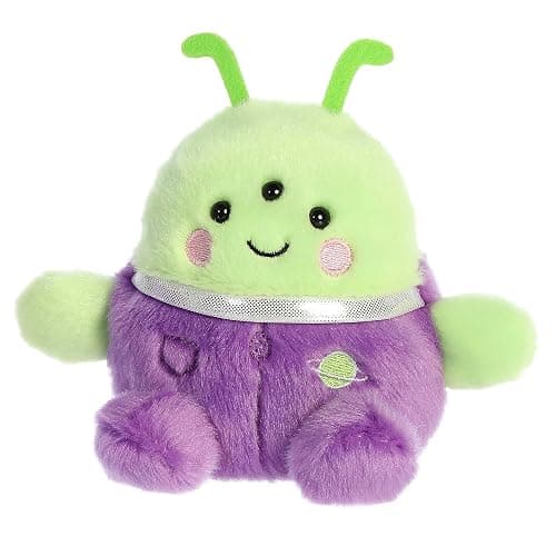 Aurora® Adorable Palm Pals™ Zorg Green Alien™ Stuffed Animal - Fun Collectible Plush for Kids and Adult Collectors - Perfect for Decorating Rooms and Birthday Gifts - Green 6 Inches thumbnail 5