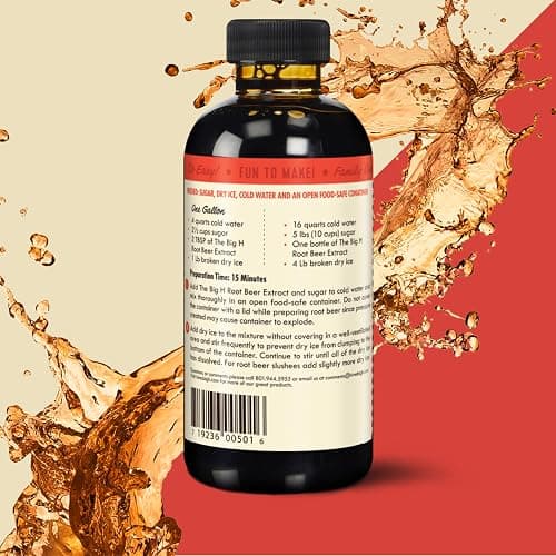 Hires Big H Root Beer Extract, Root Beer Soda and Dessert Syrup, 4 Fl Oz (Pack of 1) thumbnail 3