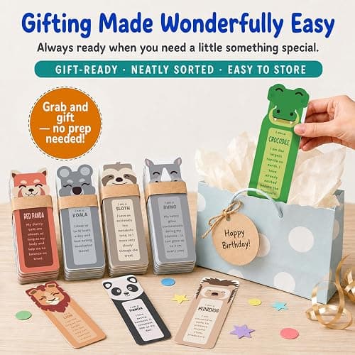 Only Zest 100 Quality Bookmarks for Kids – 2x6 inches – Multiple Designs | Fun Bulk Book Marks for Reading, Classroom Rewards, Student Gifts, Teacher Supplies thumbnail 6