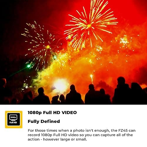 Kodak PIXPRO FZ45 Digital Camera + Black Point & Shoot Camera Case + Transcend 64GB SD Memory Card + Tri-fold Memory Card Wallet + Hi-Speed SD USB Card Reader + More! (Red) thumbnail 4