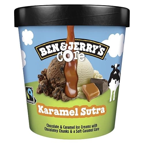 Ben & Jerry's Karamel Sutra Core Ice Cream Tub 465ml - Image 1