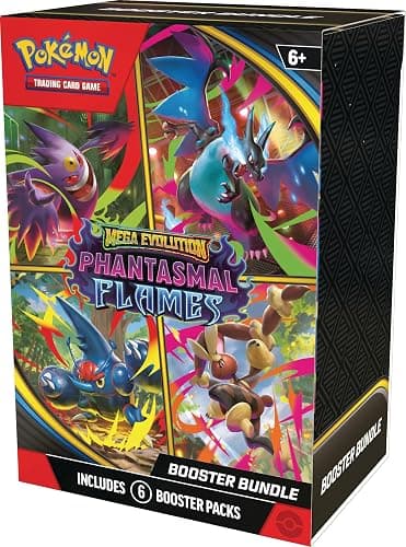 Pokémon TCG: Mega Evolution—Phantasmal Flames Booster Bundle - Image 1