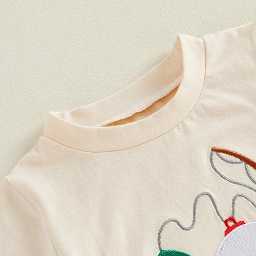 Kaipiclos Baby Boys Clothes Toddler Summer Outfits Short Sleeve Duck Print Pocket T-Shirt Tops and Shorts Farm Baby Clothes thumbnail 4