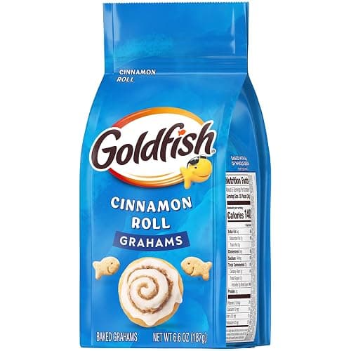 Goldfish Grahams Cinnamon Roll Baked Snack Crackers, 6.6 Oz Bag thumbnail 8