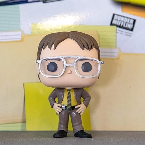 Funko Pop! TV: The Office - Dwight Schrute Vinyl Figure (Bundled with Compatible Pop Box Protector Case), Multicolored, 3.75 inch thumbnail 2