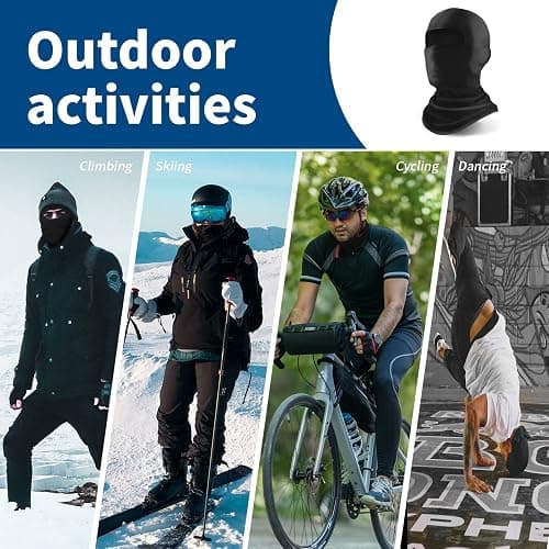 YESLIFE Balaclava Ski Mask for Men and Women, Winter Face Mask, Shiesty for Skiing, Snowboarding & Motorcycle thumbnail 3