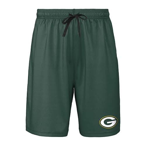 FOCO NFL Mens NFL Team Logo Team Workout Training Shorts - Image 1