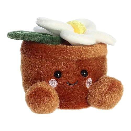 Aurora Palm Pals 4.5" Junie Daisy Adorable Plush | Bean-filled understuffed bodies with collectible personalities thumbnail 3