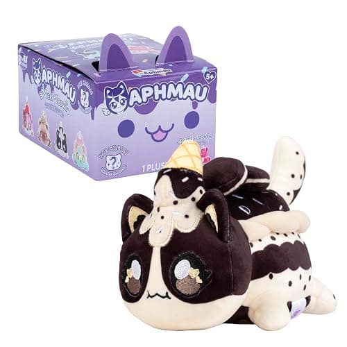 Aphmau 6” MeeMeow Mystery Plush – Ice Cream; YouTube Gaming Channel, Blind Box, 1 of 8 Possible Ice Cream MeeMeows, Official Aphmau Merch thumbnail 5