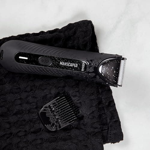 MANSCAPED® The Lawn Mower® 3.0 Plus Groin & Body Hair Trimmer – Updated SkinSafe® Trimmer Blade, Waterproof Wet/Dry Groomer, USB-C Rechargeable, Men’s Wireless Ball Shaver, Tuxedo Black thumbnail 7