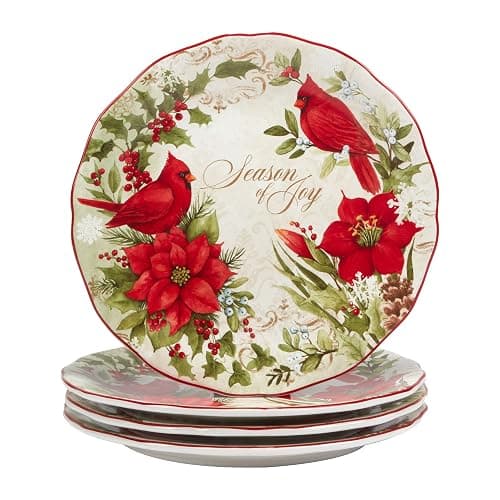 Certified International Winter's Medley 16 pc Dinnerware Set, Service for 4 thumbnail 3
