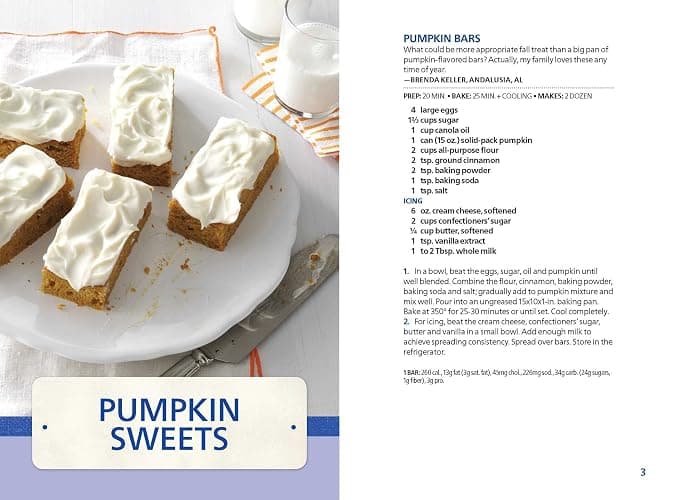 Taste of Home Pumpkin Mini Binder: 101 Fall Recipes for Desserts, Soups, and More (TOH Mini Binder) thumbnail 6