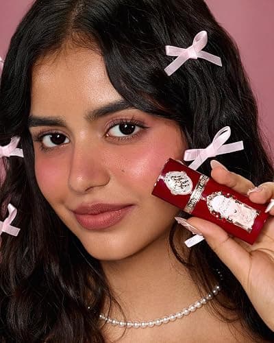Flower Knows Strawberry Cupid All Day Glow Liquid Blush,Sweat & Water-Resistant Dewy Blush for Cheeks,Blendableand Hydrating Cool Pink Face Makeup for Women & Girls,0.25 Fl Oz(S03 Pink Gemstone) thumbnail 6