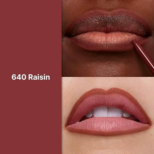 REVLON Colorstay Lip Liner Makeup with Built-In Sharpener, Longwear Rich Colors, Stocking Stuffer for Women, 640 Raisin, 0.01 oz thumbnail 2