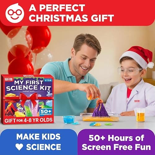 Doctor Jupiter My First Science Experiments Kit for Kids Ages 4+ | Birthday Gift Ideas for Boys & Girls 4, 5, 6, 7, 8 Year Olds, Science Kits for Kids Ages 5-7, STEM Educational Toys thumbnail 9
