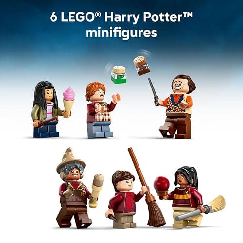 LEGO Harry Potter Quality Quidditch Supplies & Ice Cream Parlour - Kids Toy - Diagon Alley Building Set for Boys and Girls 8+ - Harry Potter Collectible - Gift Idea for Birthdays - 76452 thumbnail 5