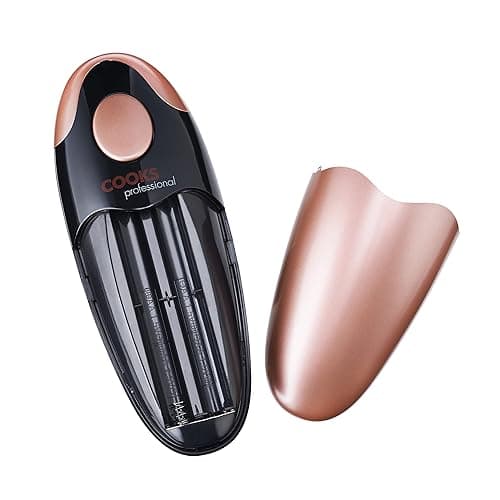 Cooks Professional Electric Can Opener | Automatic Cordless Tin Opener for Arthritic & Arthritis Hands | Hands Free Operation Can Openers | One Touch Design (Copper & Black) thumbnail 9