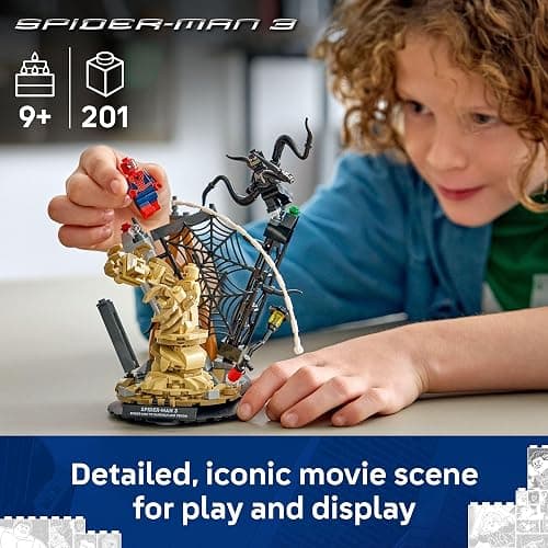 LEGO Marvel Epic Battle: Spider-Man vs. Sandman 76334 76334 | Building Toy for Boys & Girls, Ages 9+, Super Hero Toy for Pretend Play, 3 Marvel Minifigures, 201 Pieces, Gift for Birthdays thumbnail 2