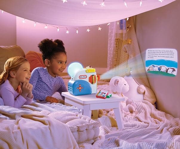 Little Tikes Story Dream Machine Starter Set, Storytime, Books, Little Golden Book, Audio Play, The Poky Little Puppy Character, Nightlight, Toy Gift for Toddlers and Kids Girls Boys Ages 3+ thumbnail 2