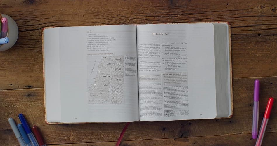 ESV Journaling Study Bible, Artist Series (Cloth over Board, Jessica Dennis Bush, Vivienne): Holy Bible, English Standard Version thumbnail 3