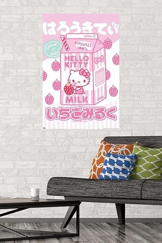Hello Kitty: 20 Kawaii Tokyo - Milk Wall Poster, 34L" x 22.4W", Unframed Version thumbnail 4
