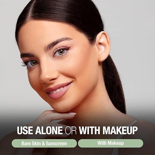 TOUCH IN SOL Redness Correcting Base Primer 1.01 fl.oz. - Pore Minimizing Green Toned Makeup Base - Tone Neutralizing before Foundation - Minimize Rosacea, Redness - No Pore Blem Primer Base thumbnail 6