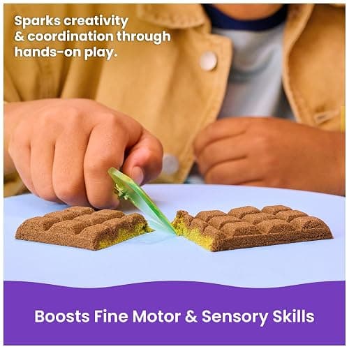 Kinetic Sand Sweet Station Set, Moldable Play Sand Sensory Toys, Ages 5+ thumbnail 6