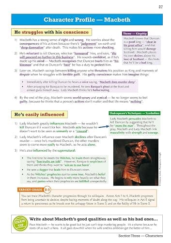 GCSE English Shakespeare Text Guide - Macbeth includes Online Edition & Quizzes: for the 2027 and 2028 exams thumbnail 8