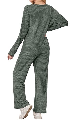 RUMIA Fall Outfits for Women 2025 Vacation Matching Sweater Lounge Sets (S-2XL) thumbnail 5