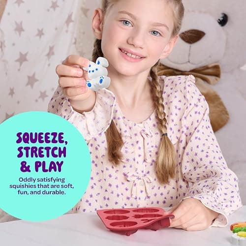 Easter Taba Squishy Making Kit for Kids - Squishies Easter Crafts Activities - 6 7 8 9 10 11 12 Year Old Birthday Gift - Craft Kits for Girls Ages 8-12 - Kid Toys for Ages 5-7 - Cool Arts & Crafts thumbnail 2