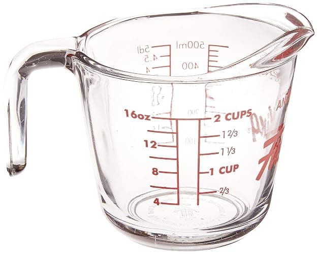 Anchor Hocking Fire-king 16 Oz Glass Measuring Cup thumbnail 3