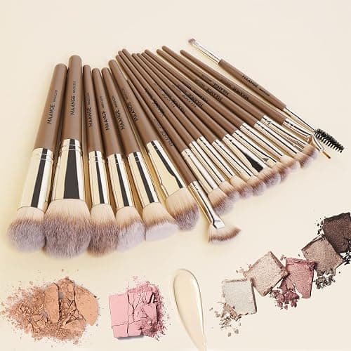 ⭐️Champagne makeup brushes pack thumbnail 5