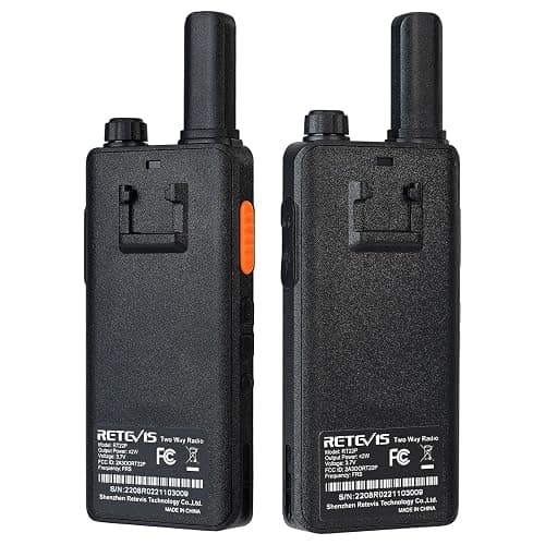 Retevis RT22P,New Version of RT22(2.0),Rechargeable Walkie Talkies for Adults,Compact FRS Two-Way Radios,VOX Handsfree,1620mAh Large Battery,USB C Charger,2 Way Radio for Small Store Hotel(4 Pack) thumbnail 10