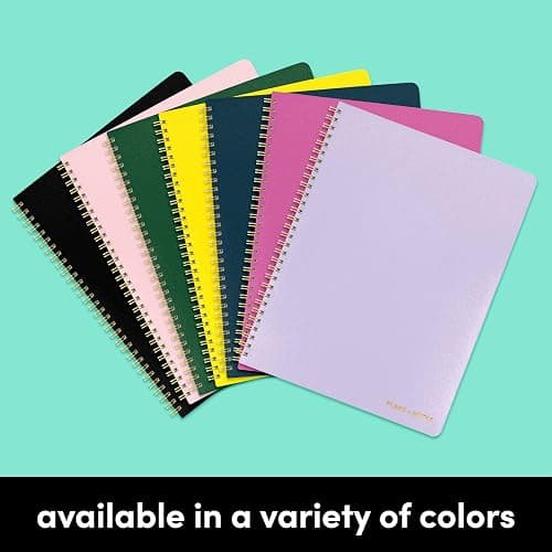 PAPERAGE Undated Daily Planner & To Do List Notepad (Blush), 8.5 in x 11 in, Spiral Bound Planner Notebook for Work, School or Home, 104 Lined Pages With Date Tracker for Plans & Notes thumbnail 7
