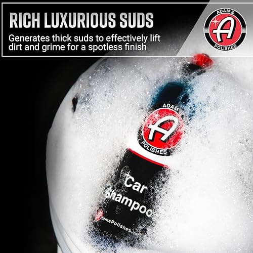 Adam's Polishes Car Wash Shampoo (Gallon) - pH Best Car Wash Soap For Snow Foam Cannon or Gun For Pressure Washer & 5 Gallon Bucket, Powerful Safe Spot Free Cleaning Liquid Auto Detergent thumbnail 6