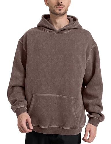 Brown Acid Wash Hoodie thumbnail 2
