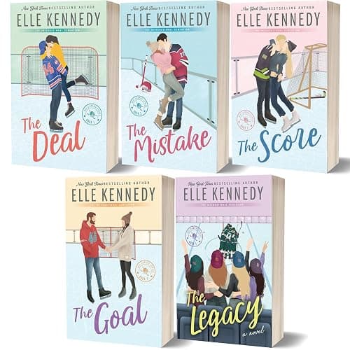 Off-Campus Series: 5-Book Collection Set by Elle Kennedy | The Deal, The Mistake, The Score, Goal & Legacy thumbnail 3