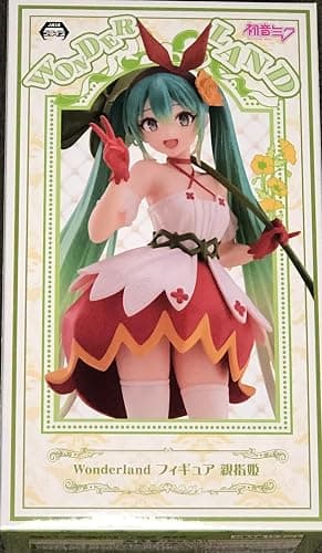 Taito Prize Hatsune Miku Wonderland PVC Hatsune Miku Thumbelina Statue 18cm - Image 1