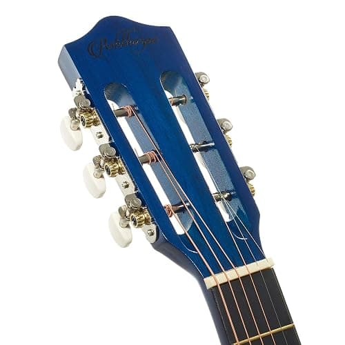 Ashthorpe 30-inch Kids Acoustic Guitar (Blue), Beginner Starter Kit with Gig Bag, Extra Strings, Strap, Picks, and Lessons thumbnail 5