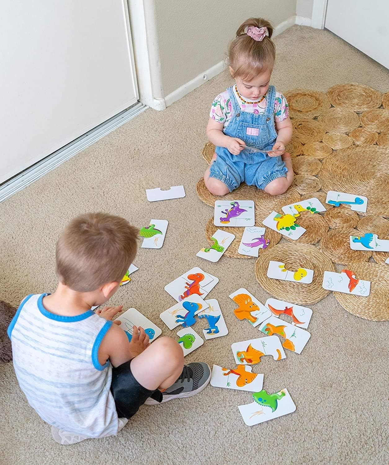 The Learning Journey: My First Match It - Dinosaurs - 2 Year Old Toys, Puzzles for Toddlers, Toddler Puzzle, Educational Toys for 2 Year Old - 15 Self-Correcting Matching Puzzles - Award Winning Toys - Dinosaurs thumbnail 8