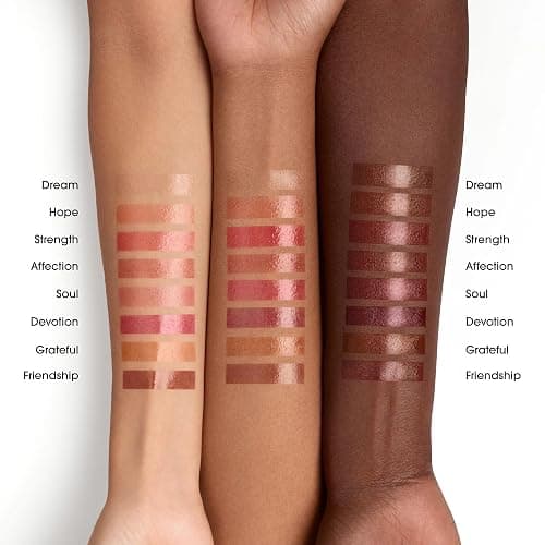 bareMinerals Dewy Lip Gloss-Balm, Hydrating Lip Gloss + Tinted Lip Balm Hybrid, Shine Finish + 24HR Hydration, For Soft + Smooth Lips, Non-Sticky, Vegan thumbnail 4